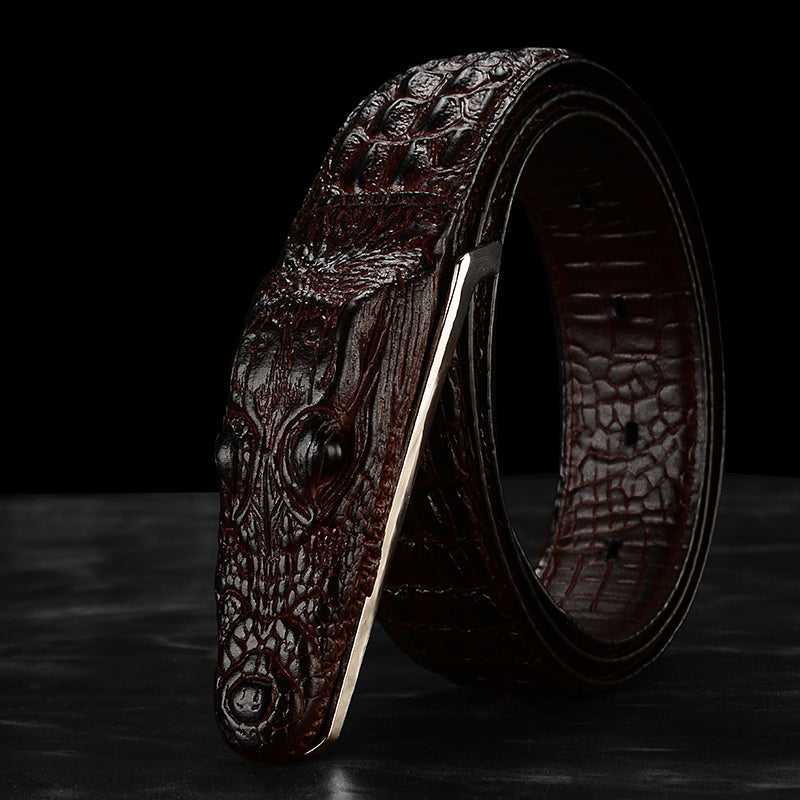 Luxo Crocodile Belt