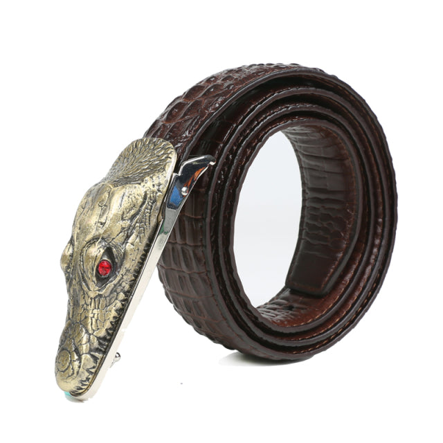 Luxo Crocodile Belt