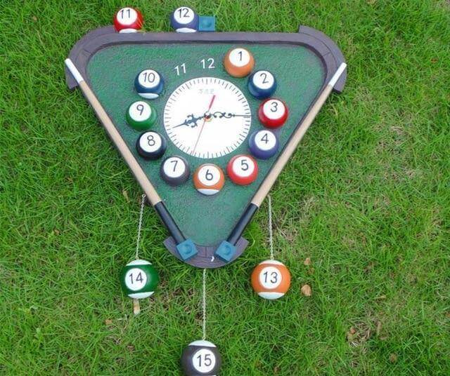Modern Pool Wall Clock - Image 12