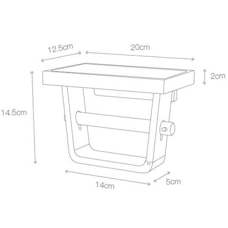 Wooden Simple Toilet Paper Holder - Image 5