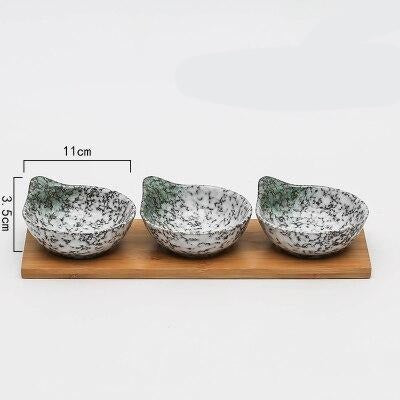 Creative Japanese style Ceramic Snack Bowls