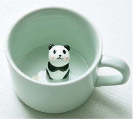 3D Creative Cartoon Animal Ceramic Mugs - Image 5