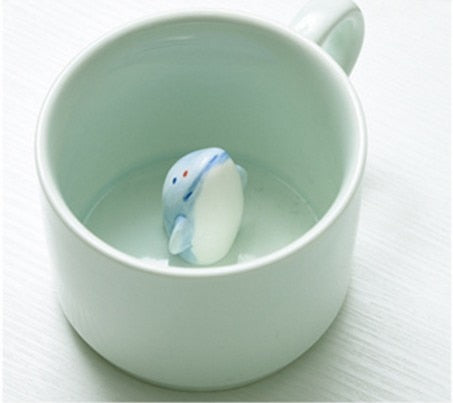3D Creative Cartoon Animal Ceramic Mugs - Image 2