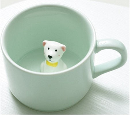 3D Creative Cartoon Animal Ceramic Mugs - Image 7