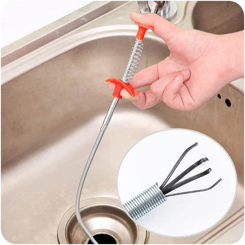 Elastic Clog Remover Drain Cleaning Stick Tool - Image 0