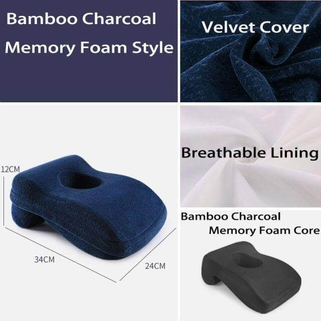 Neck Support Memory Foam Headrest Pillow - Image 9