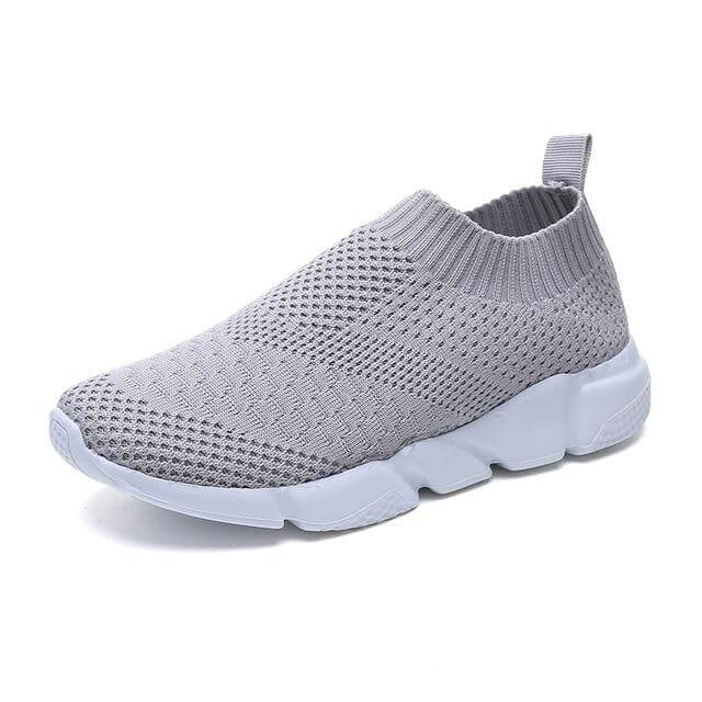 Breathable Slip on Knit Running Shoes