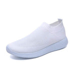 Breathable Slip on Knit Running Shoes