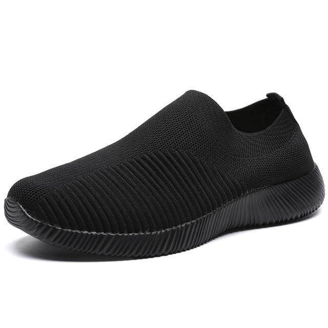 Breathable Slip on Knit Running Shoes - Image 5