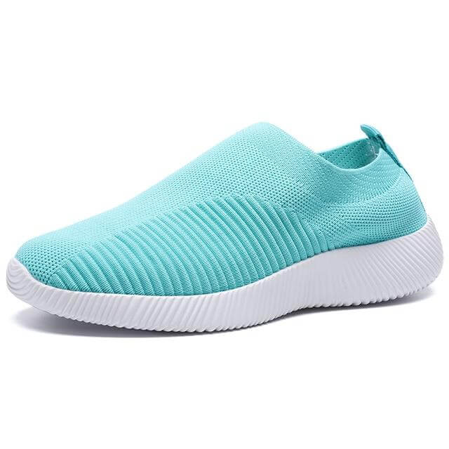 Breathable Slip on Knit Running Shoes - Image 16