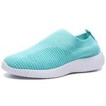 Breathable Slip on Knit Running Shoes