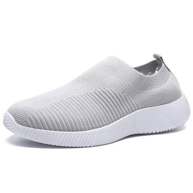 Breathable Slip on Knit Running Shoes - Image 30