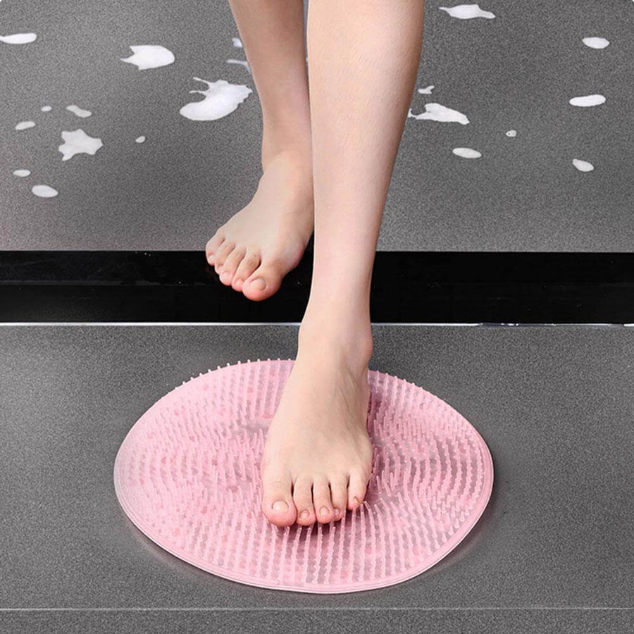 Round Silicone Bath Massage Cushion Brush - Image 8