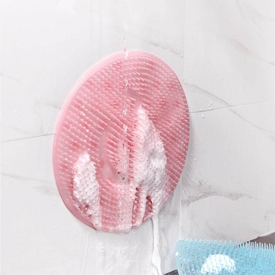 Round Silicone Bath Massage Cushion Brush - Image 5