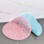 Round Silicone Bath Massage Cushion Brush