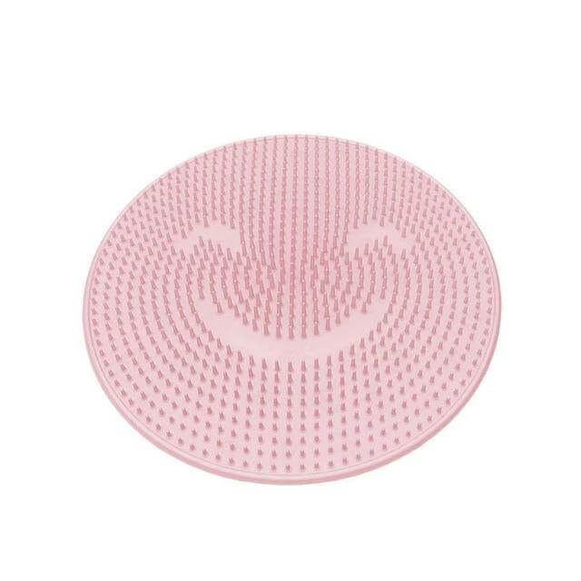Round Silicone Bath Massage Cushion Brush - Image 1