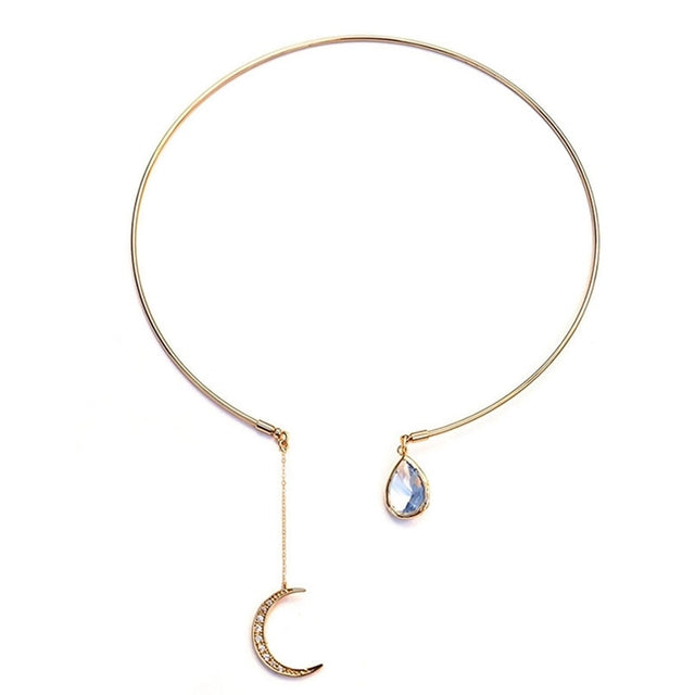 Moon Love Pendant Necklace - Image 3