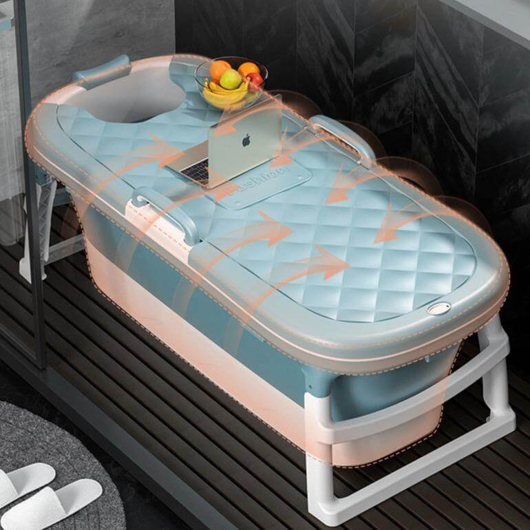 Large Adult Steaming Dual-use Bathtub - Image 9