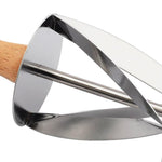 Stainless Steel Croissant Bread Rolling Cutter