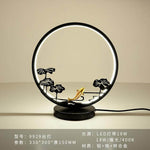 Aluminum Ring Creative Table Lamp