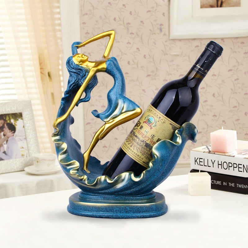 Pretty Dancer Figurines Wine Holder - Image 9