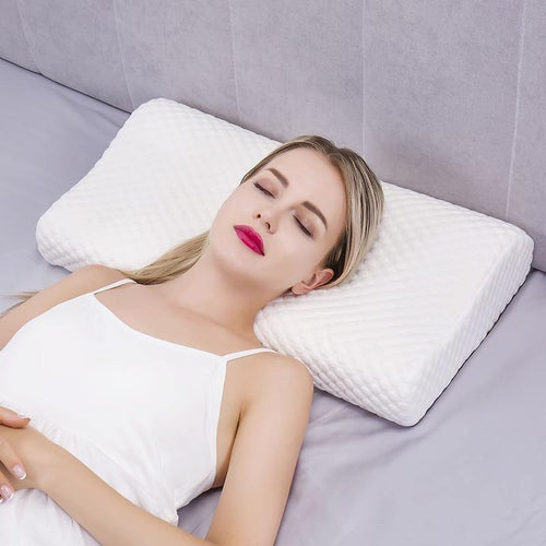Memory Foam Orthopedic Neck Pillow - Image 0