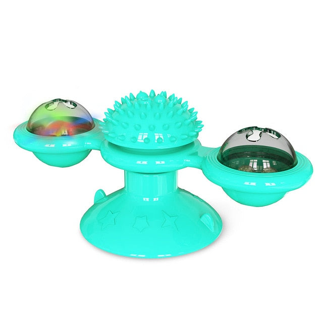Rotatable Cat Massage Interactive Windmill Toy - Image 8