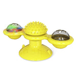 Rotatable Cat Massage Interactive Windmill Toy