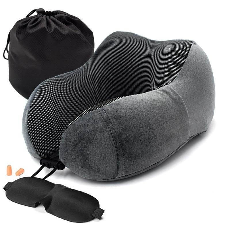 Shaped Soft Memory Foam Neck Pillow - Image 0