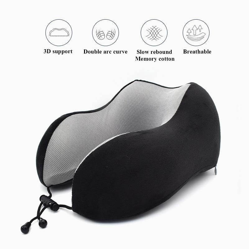 Shaped Soft Memory Foam Neck Pillow - Image 22