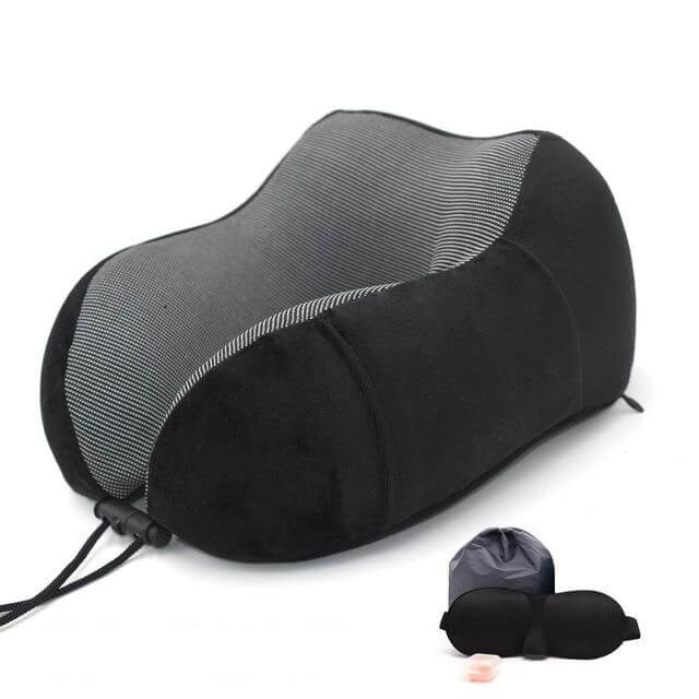 Shaped Soft Memory Foam Neck Pillow - Image 13