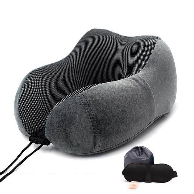 Shaped Soft Memory Foam Neck Pillow - Image 2