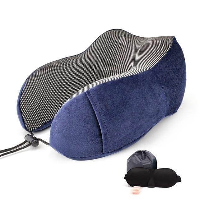 Shaped Soft Memory Foam Neck Pillow - Image 19