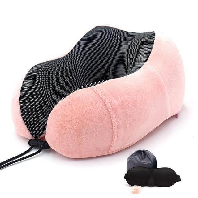 Shaped Soft Memory Foam Neck Pillow - Image 5