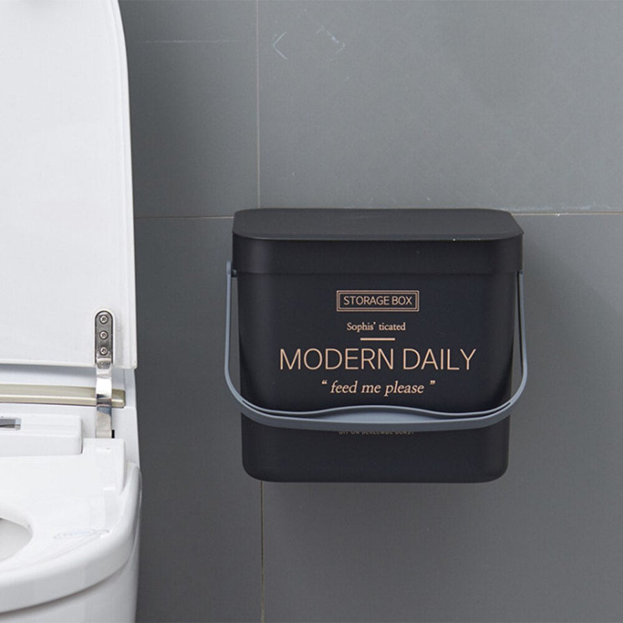 Wall-Mounted Elegant Trash Can - Image 0