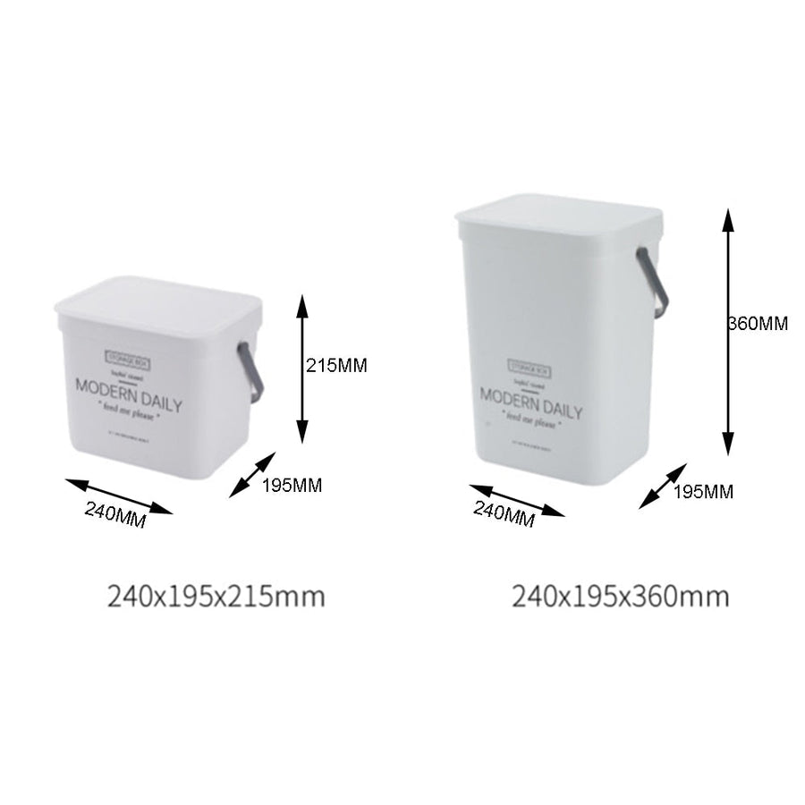 Wall-Mounted Elegant Trash Can - Image 4