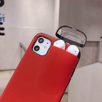 2 in 1 AirPods Storage iPhone Case