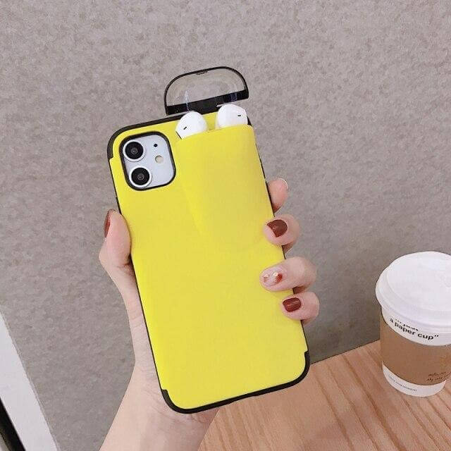 2 in 1 AirPods Storage iPhone Case - Image 2