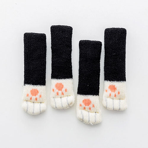 4Pcs Non-Slip Cat Paw Furniture Leg Covers