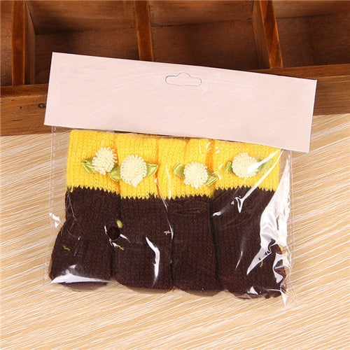 4Pcs Non-Slip Cat Paw Furniture Leg Covers