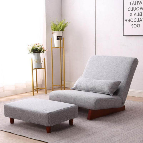Japanese Style Floor Folding Single Sofa Chair - Image 0