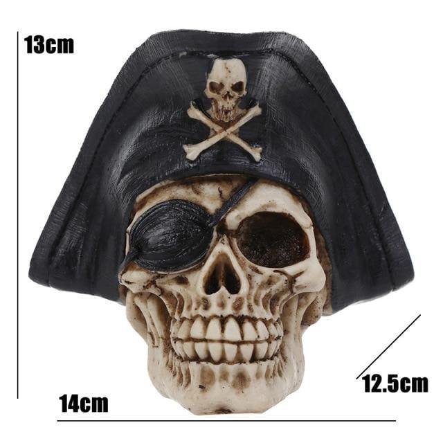 Skull Resin Skeleton Army Figurine Halloween Decoration - Image 37