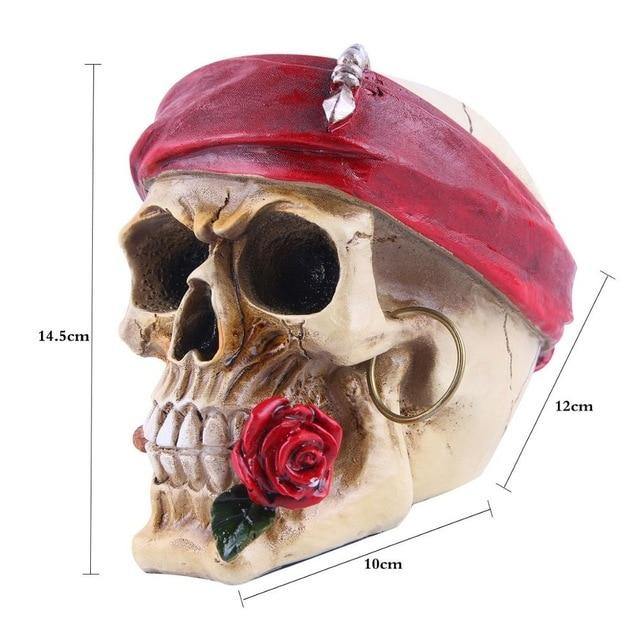 Skull Resin Skeleton Army Figurine Halloween Decoration - Image 24
