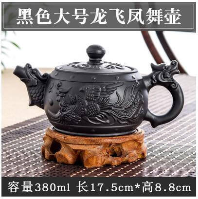 Handmade Large Capacity Chinese Herbal Teapot - Image 25