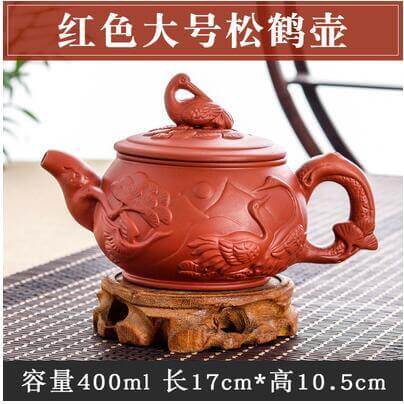 Handmade Large Capacity Chinese Herbal Teapot - Image 18