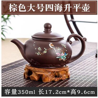 Handmade Large Capacity Chinese Herbal Teapot - Image 21