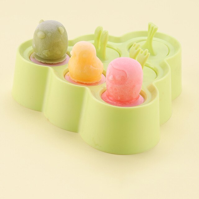 Creative Animal Silicone Homemade Popsicle Mold