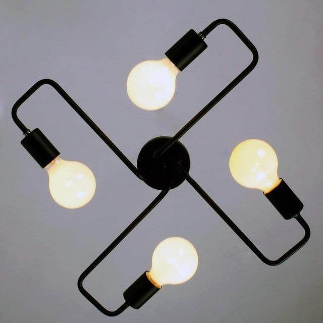 Metal Modern Iron Clemi Chandelier - Image 5