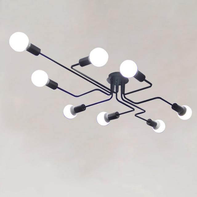 Metal Modern Iron Clemi Chandelier - Image 3