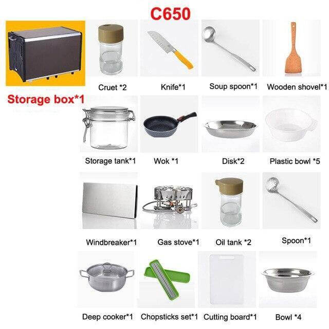 Outdoor Foldable Mobile Kitchen - Image 20